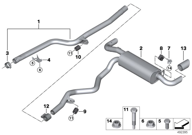 Genuine BMW 18308667479 G20 G21 Tailpipe Tip, Chrome (Inc.  & 318d) | ML Performance UK Car Parts