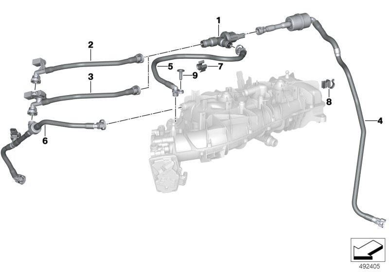 Genuine BMW 13908685649 G29 Suction Jet Pump With Line (Inc. Z4 20i & Z4 30i) | ML Performance UK Car Parts