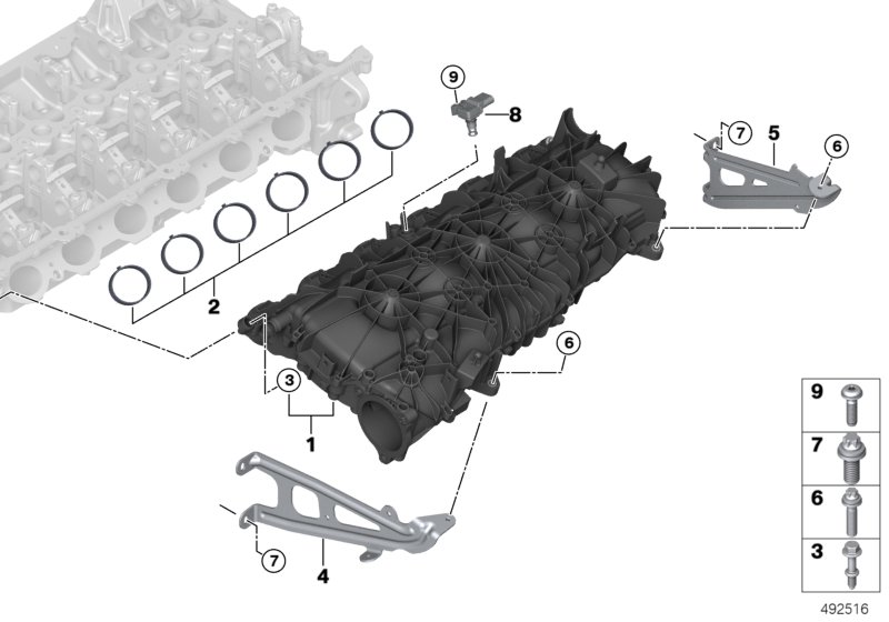 Genuine BMW 11618647980 G20 G12 G15 Support, Front (Inc. 745LeX, X4 M40iX & X5 40iX) | ML Performance UK Car Parts