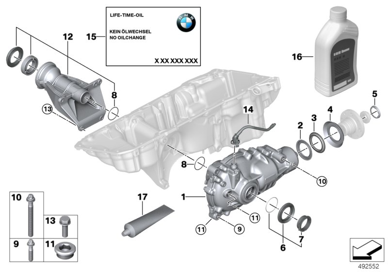 Genuine BMW 31508683162 G06 G05 G07 Vent Pipe (Inc. X6 M50iX, X7 M50iX & X7 M50dX) | ML Performance UK Car Parts