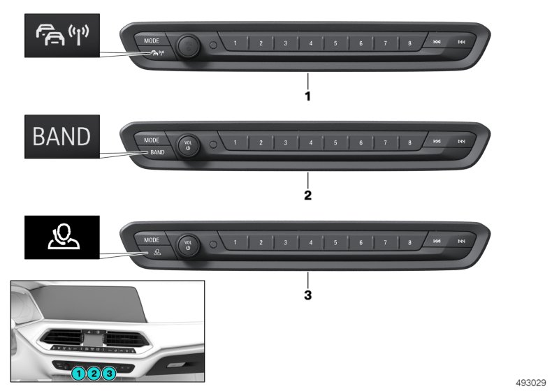 Genuine BMW 61317949334 G15 F92 F91 Operating Unit Audio (Inc. 840iX, M8 & 840dX) | ML Performance UK Car Parts