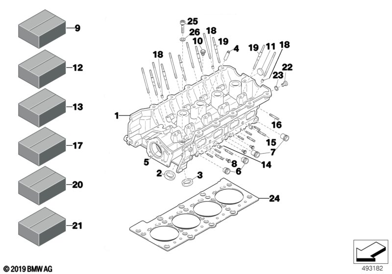 Genuine BMW 11122191589 Classic Screw Plug INDIZIERUNG (Inc. E36 320i) | ML Performance UK Car Parts