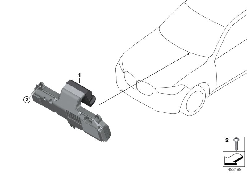 Genuine BMW 66528796186 G05 Driver Camera System (Inc. X5) | ML Performance UK Car Parts