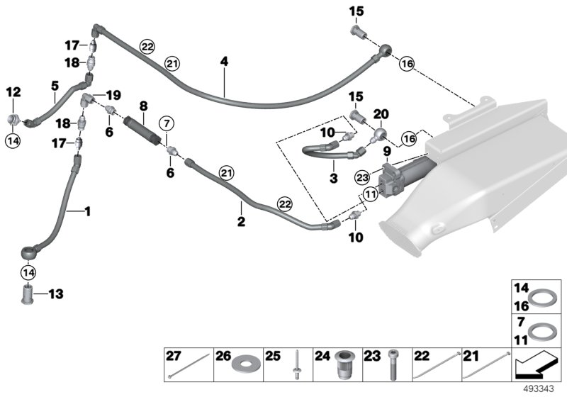 Genuine BMW 11002194902 O-Ring 14X1,78 80 SH (Inc. M4 GT4) | ML Performance UK Car Parts