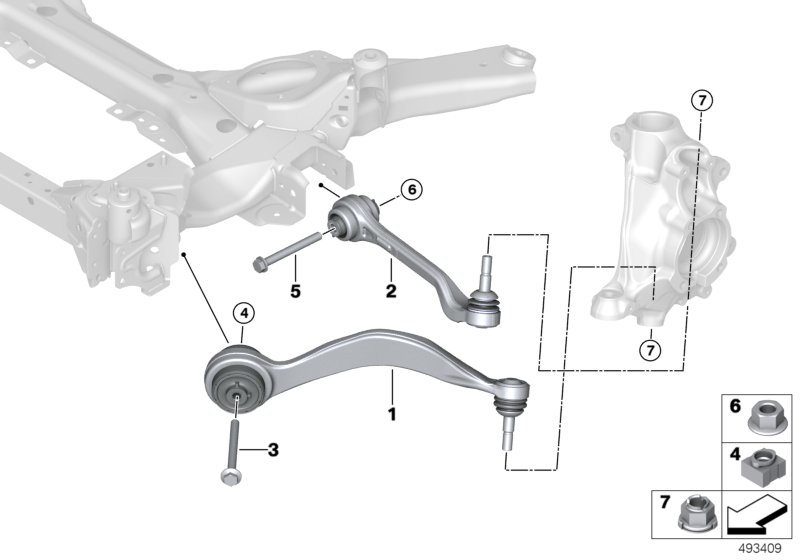 Genuine BMW 31106879544 G20 Tension Strut With Hydraulic Mount,Right (Inc. 320i, 330i & M340i) | ML Performance UK Car Parts