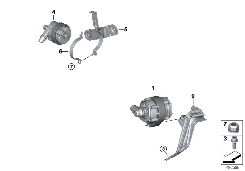 Genuine BMW 11518647843 G02 G20 G01 Carrier (Inc. X3 M40iX, X4 M40iX & X3 30iX) | ML Performance UK Car Parts