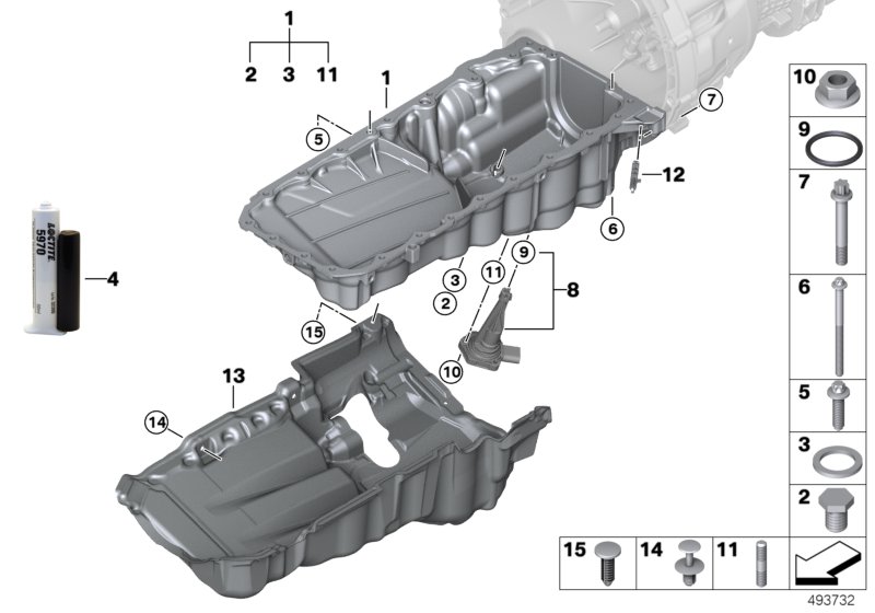 Genuine BMW 11148657310 G20 G32 G16 Acoustic Cover For Oil Pan (Inc. 745e, 740i & 840i) | ML Performance UK Car Parts