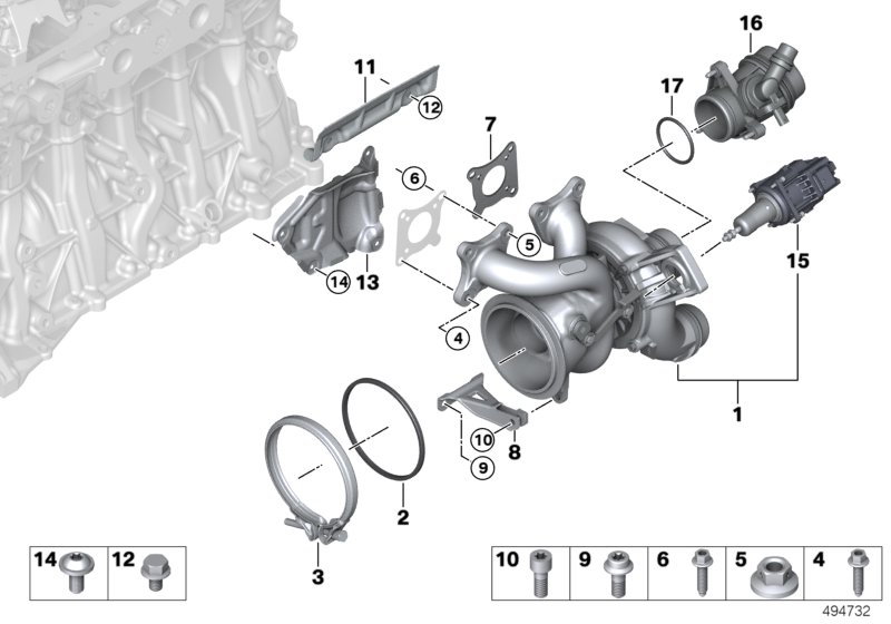 Genuine BMW 11619489696 G29 O-Ring 52X4 (Inc. Z4 M40i) | ML Performance UK Car Parts