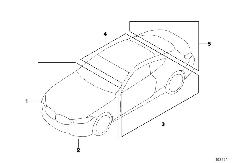 Genuine BMW 71229488768 G14 Label 