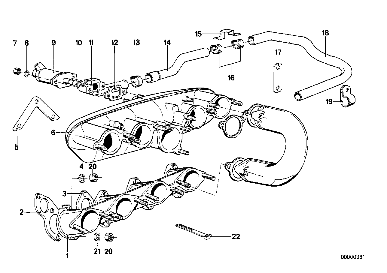 Genuine BMW 11611263364 E21 E12 Hose (Inc. 320i) | ML Performance UK Car Parts