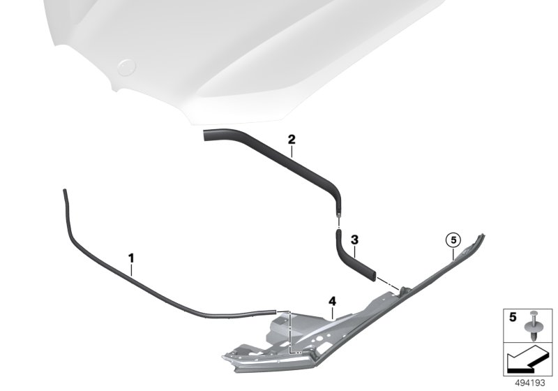 Genuine BMW 51767469502 G07 Sealing Side Panel Right (Inc. X7 40iX, X7 M50iX & X7 M50dX) | ML Performance UK Car Parts