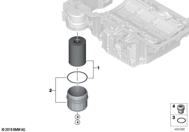 Genuine BMW 11537557522 F04 F15 F03 O-Ring (Inc. Wraith, AlpinaB7X & 650iX 4.0) | ML Performance UK Car Parts