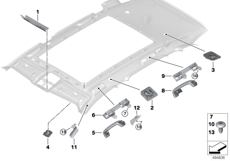 Genuine BMW 51447451370 G05 Bracket, Front Right (Inc. X5) | ML Performance UK Car Parts