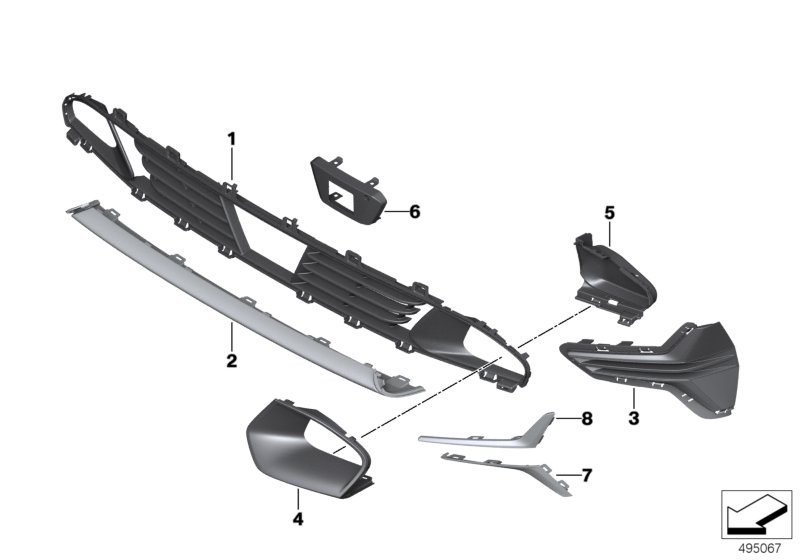 Genuine BMW 51117478822 G20 G21 Cover (Inc. 330d, 330i & 320i 1.6) | ML Performance UK Car Parts