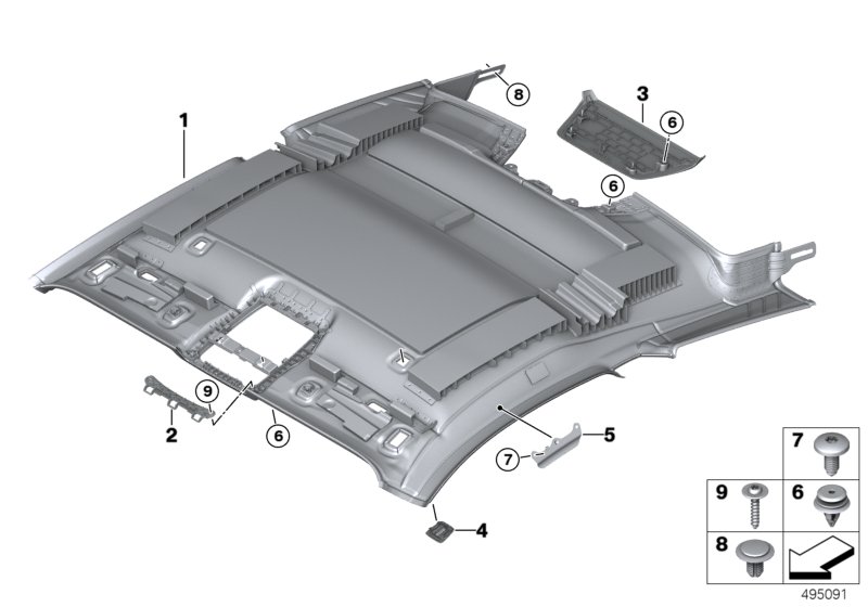 Genuine BMW 51447433505 F92 G15 Deflector Plate, Left (Inc. 840iX, M8 & 840dX) | ML Performance UK Car Parts