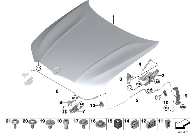 Genuine BMW 13717519038 G20 E66 E67 Tubing Support (Inc. M340iX, 320d & 760i) | ML Performance UK Car Parts