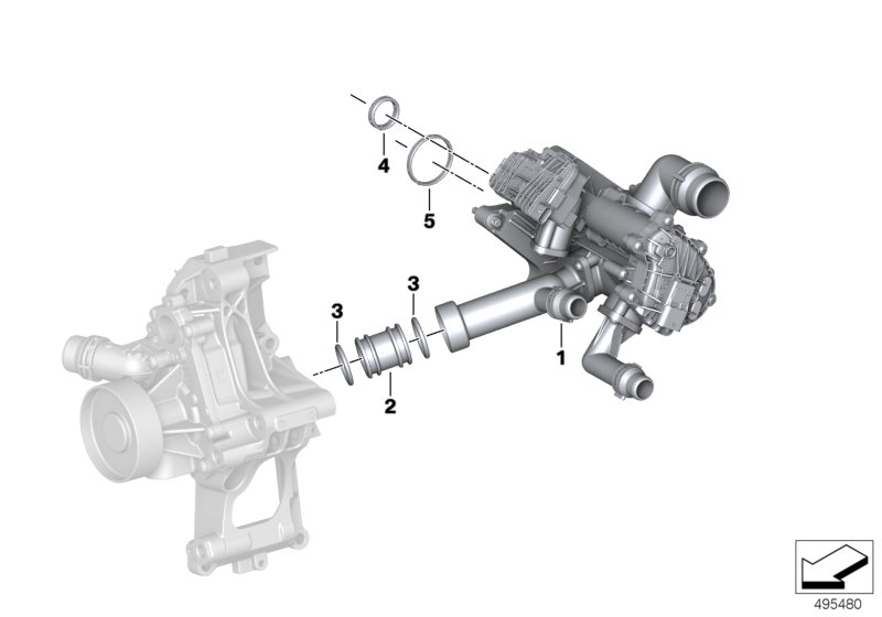 Genuine BMW 11539494424 G11 G30 G05 Preformed Seal (Inc. 540iX, 630iX & 740Li) | ML Performance UK Car Parts