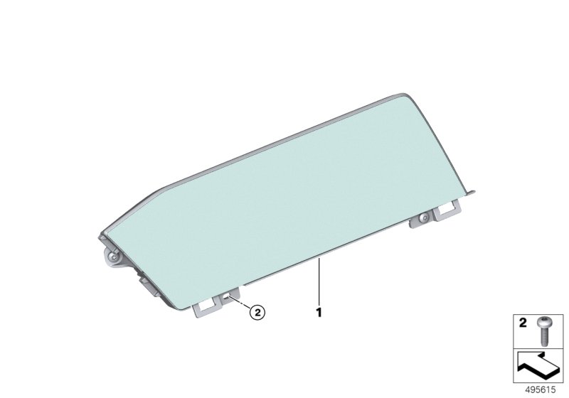 Genuine BMW 65508736093 G07 G05 G06 Central Information Display LHD (Inc. X5 M50dX, X7 M50dX & X6 40i) | ML Performance UK Car Parts