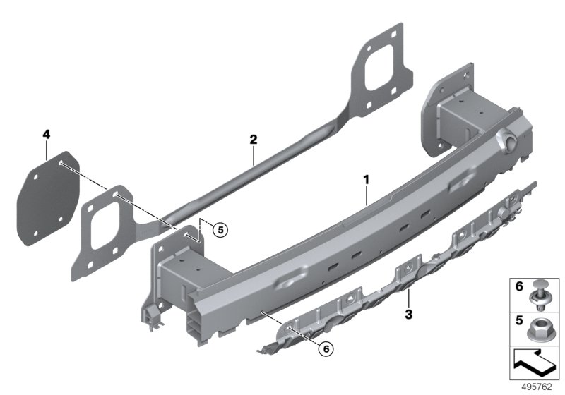 Genuine BMW 51127429450 G07 Adapter For Support Rear (Inc. X7) | ML Performance UK Car Parts