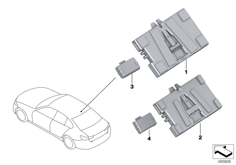 Genuine BMW 84109843936 F39 G30 M Telematics Control Unit ATM US 4G WLAN (Inc. X5 35iX, 428iX & X6 M) | ML Performance UK Car Parts