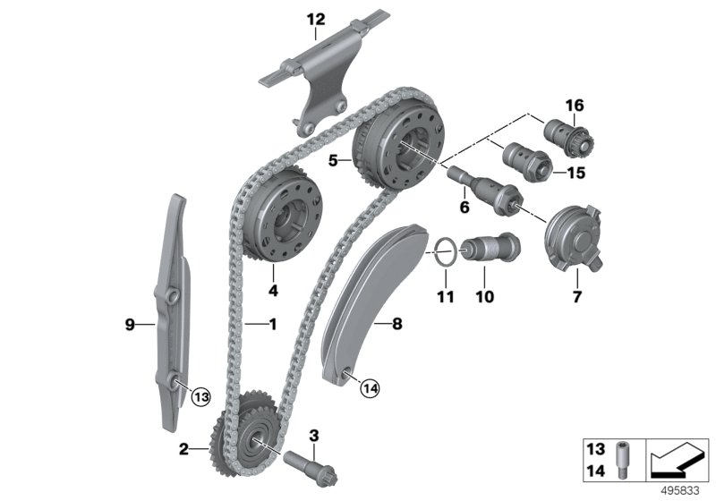 Genuine BMW 11319452398 F55 F56 Guide Rail (Inc. One & One First) | ML Performance UK Car Parts