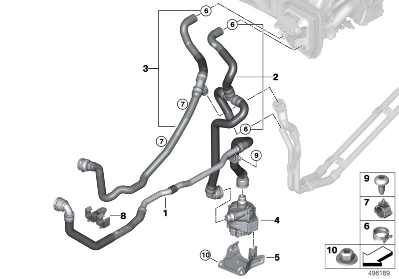 Genuine BMW 64116834936 G07 Auxiliary Water Pump (Inc. X7 30dX, X7 40iX & X7 M50dX) | ML Performance UK Car Parts