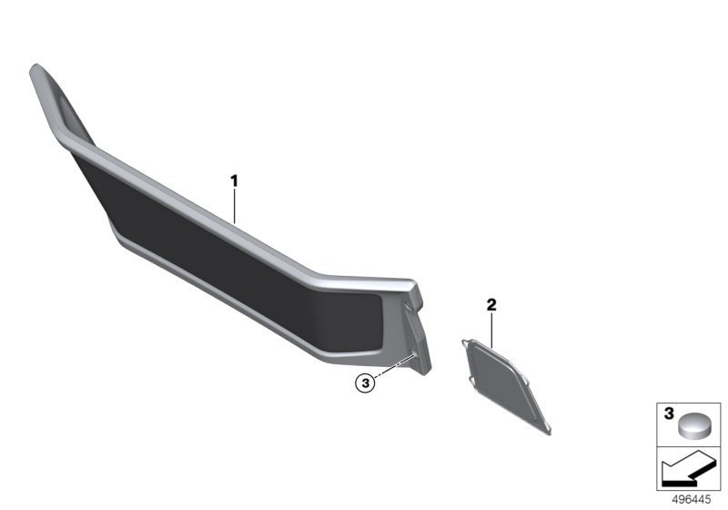 Genuine BMW 54349481141 G29 Wind Deflector (Inc. Z4) | ML Performance UK Car Parts