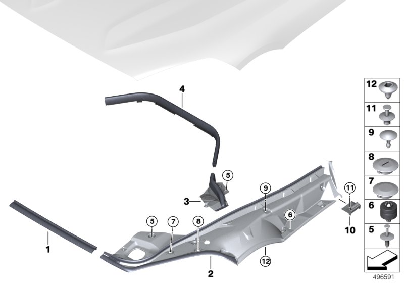 Genuine BMW 51769478861 G29 Support (Inc. Z4 M40i, Z4 30i & Z4 20i) | ML Performance UK Car Parts