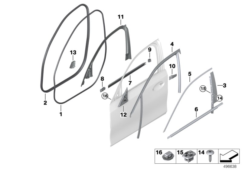 Genuine BMW 51339891451 G20 G21 Grid, Loudspeaker Left (Inc. 330i, 330d & 320i 1.6) | ML Performance UK Car Parts