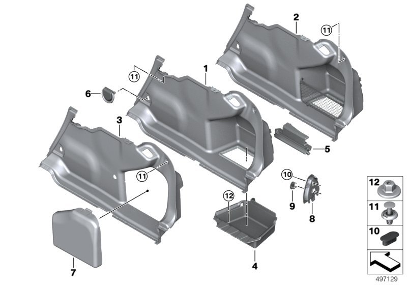 Genuine BMW 51477454196 G20 Scoop Rear Ventilation (Inc. 320iX, M340iX & 330i) | ML Performance UK Car Parts