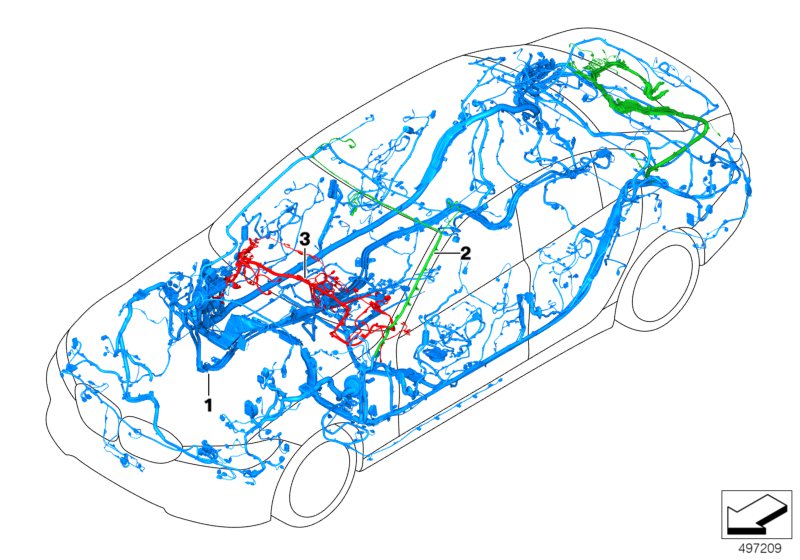 Genuine BMW 61112468567 G20 Audio Wiring Harness, Duplicate (Inc. 320d, 320iX & M340iX) | ML Performance UK Car Parts