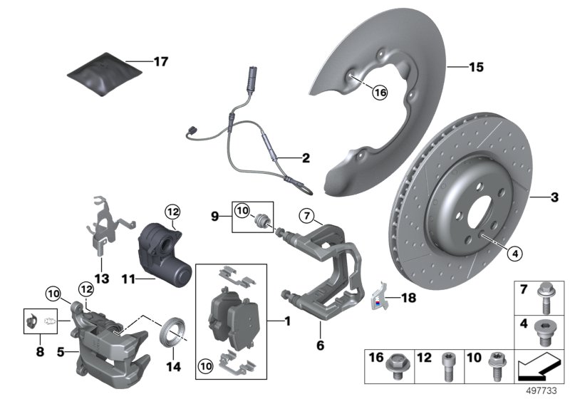 Genuine BMW 34216860560 G21 Repair Kit Ventilation Valve (Inc. Z4 M40i, 320dX & 330iX) | ML Performance UK Car Parts