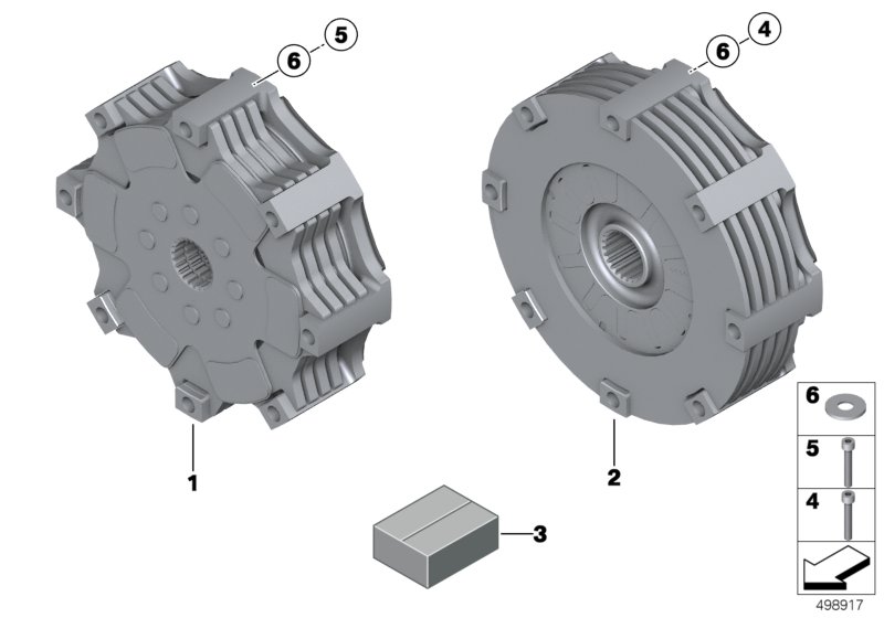 Genuine BMW 21208348945 Washer 8,4X16X2,5 (Inc. M6 GT3) | ML Performance UK Car Parts