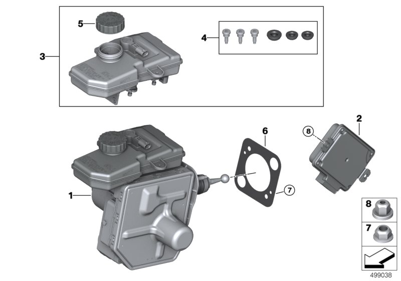 Genuine BMW 34516891141 F92 G11 G05 Container Plug (Inc. M8, M760iX & 745LeX) | ML Performance UK Car Parts