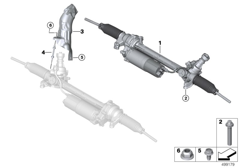 Genuine BMW 32106896994 G06 G05 G07 Steering Gear, Electric (Inc. X7 30dX, X5 M50dX & X5 30dX) | ML Performance UK Car Parts