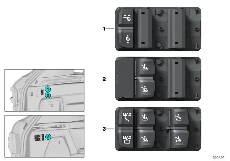 Genuine BMW 61319490277 G05 Control Unit Roller Sunblinds (Inc. X5) | ML Performance UK Car Parts