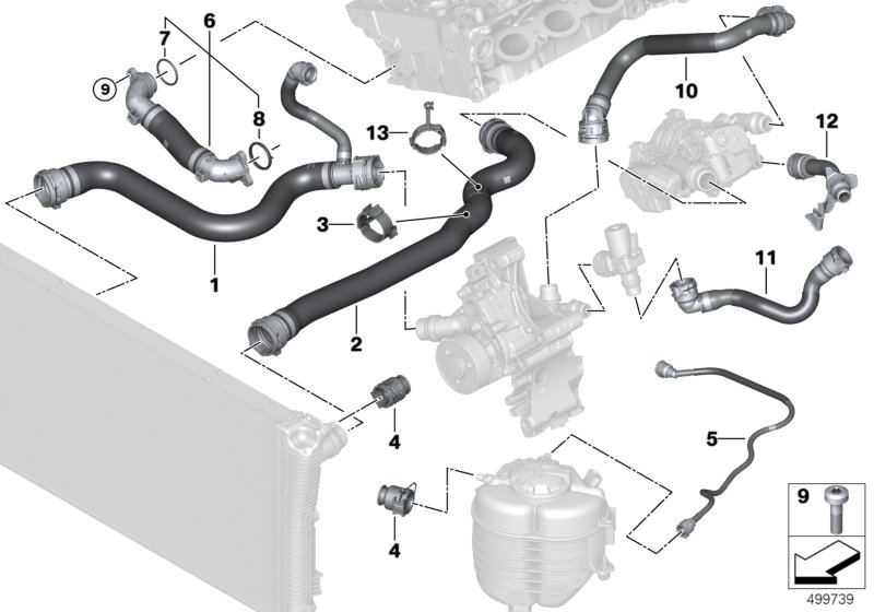 Genuine BMW 11538678045 G32 G07 G20 Gasket 4,6X2,2 (Inc. Z4 30i, X3 30i & 740Li) | ML Performance UK Car Parts