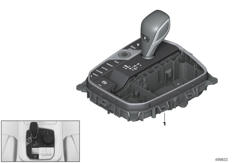 Genuine BMW 61319891294 G15 G16 G05 Control Panel Center Console (Inc. 840i, X7 30dX & X5 30dX) | ML Performance UK Car Parts