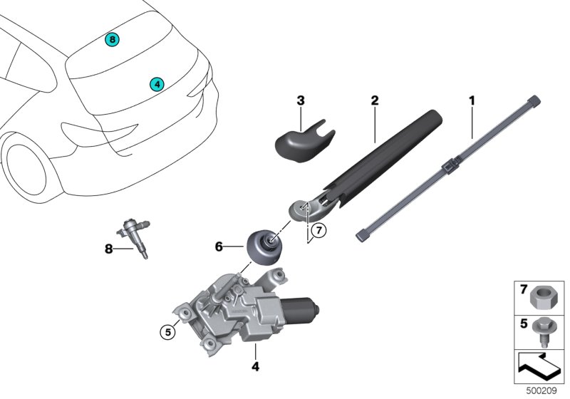 Genuine BMW 61617373898 F46 Grommet (Inc. X2) | ML Performance UK Car Parts