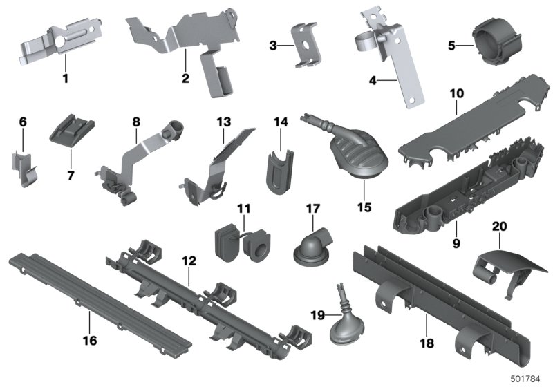 Genuine BMW 12527534364 E85 E65 E86 Spacer Plate (Inc. 530xi, 730Li & 730i) | ML Performance UK Car Parts