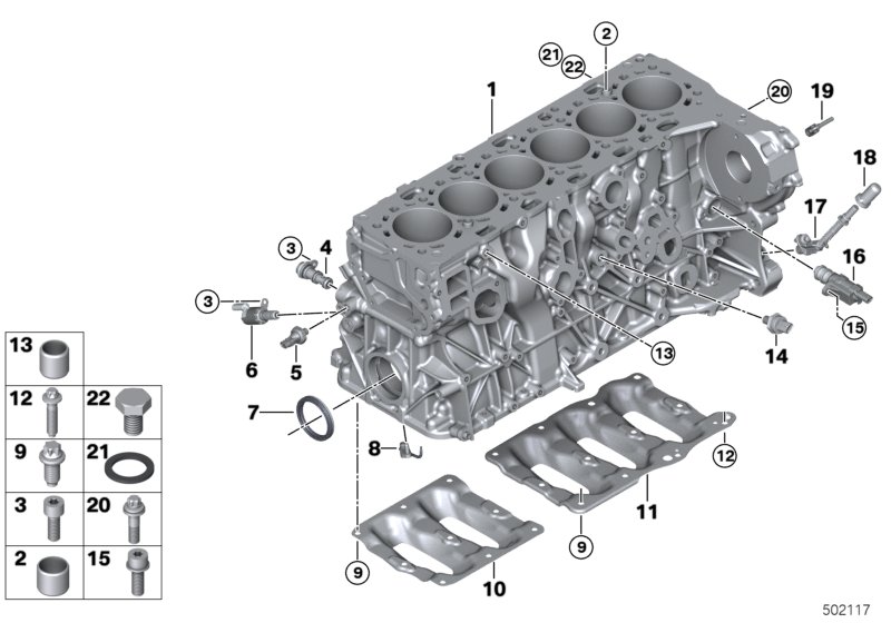 Genuine BMW 11668647314 G11 G06 G12 Cap (Inc. X6 M50dX, 750LdX & X7 M50dX) | ML Performance UK Car Parts