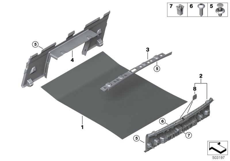 Genuine BMW 51477435220 G15 F92 F93 Loading Sill Cover (Inc. 840i, M8 & 840dX) | ML Performance UK Car Parts