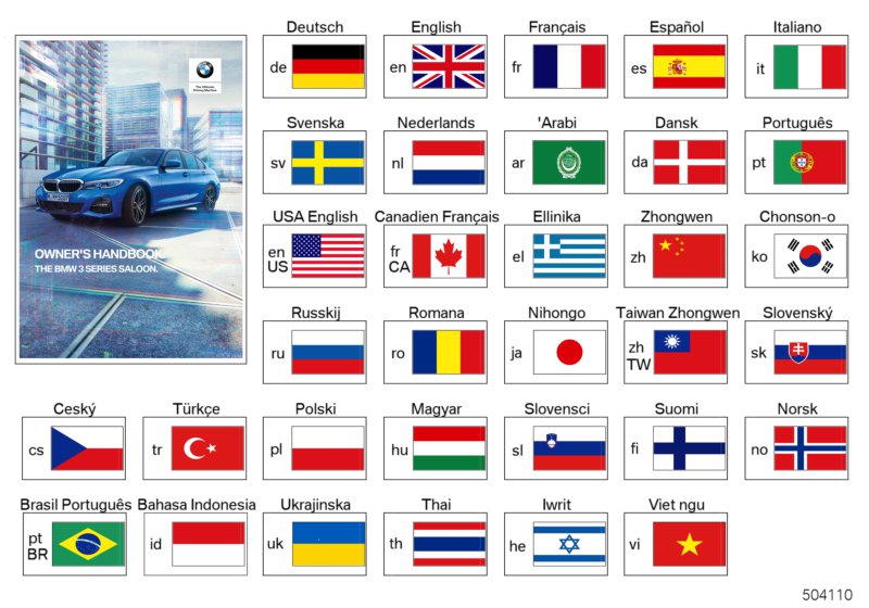 Genuine BMW 01402913439 G20 Operating Instructions G20 ZH (Inc. M340iX, 320iX & 330d) | ML Performance UK Car Parts