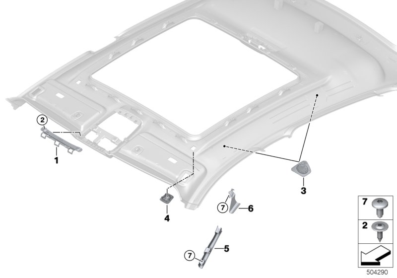 Genuine BMW 51449484321 G06 Trim Mirror Cap Trifo (Inc. X6) | ML Performance UK Car Parts