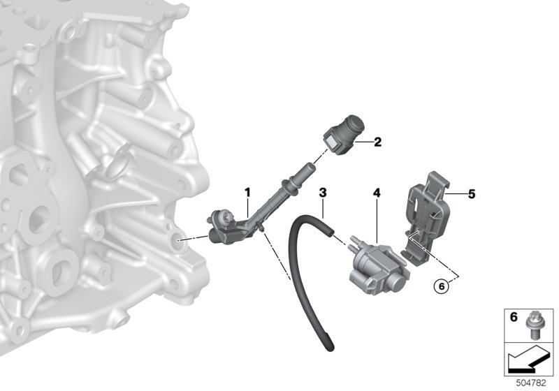 Genuine BMW 11669424261 G11 G12 G05 Holder (Inc. 745eX, 745LeX & 745Le) | ML Performance UK Car Parts