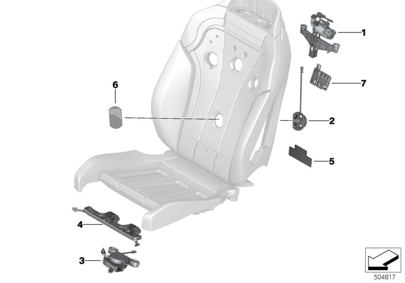 Genuine BMW 52107466223 G15 G14 G16 Bracket, Transfer Point (Inc. 840i, 840iX & 840dX) | ML Performance UK Car Parts