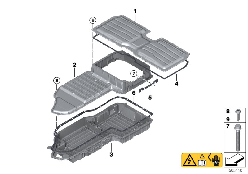 Genuine BMW 61278697234 G05 Screw (Inc. X5 45eX) | ML Performance UK Car Parts