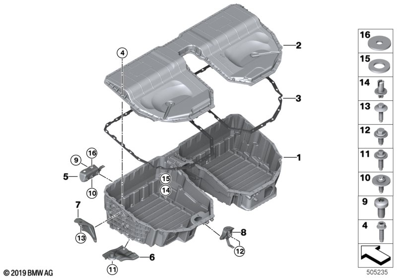 Genuine BMW 61258687787 G20 Left Bracket (Inc. 330e) | ML Performance UK Car Parts