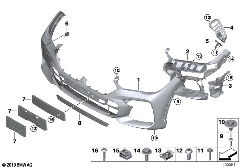 Genuine BMW 51118092293 G06 Air Curtain Left (Inc. X6) | ML Performance UK Car Parts