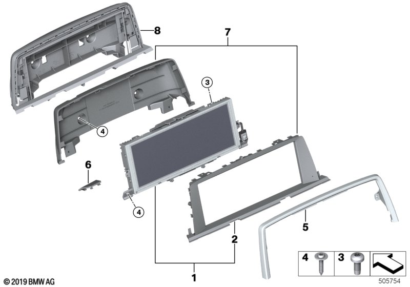 Genuine BMW 65509292449 F13 F12 Set Of Covers 10,25